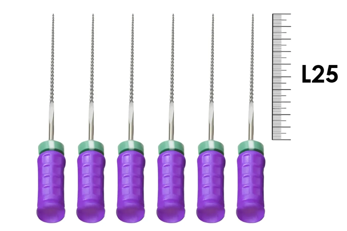 K-File M-Access 25мм №10 (6 шт), Dentsply Sirona - ручные файлы, каналорасширители