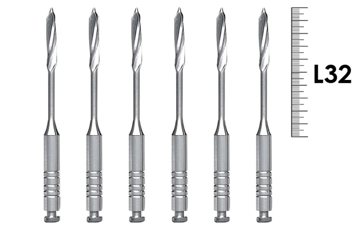 Largo RA 32мм №5 (6 шт), Dentsply Sirona - расширители прямых корневых каналов