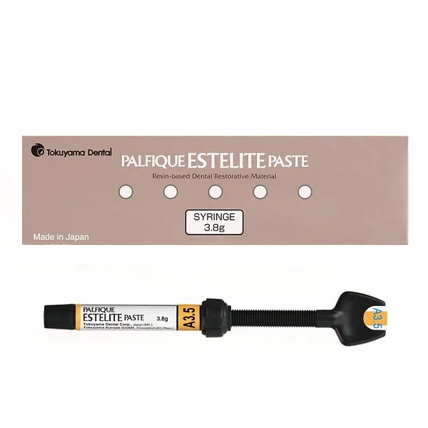 Palfique Estelite Paste (Эстелайт Палфик) шприц  А3,5. 3.8гр, Tokuyama Dental, пломба Estelite