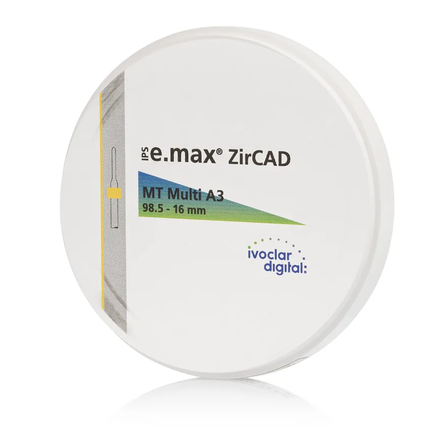 IPS e.max ZirCAD MT Multi A3 98.5-16/1 Диск для фрезерования, 686879