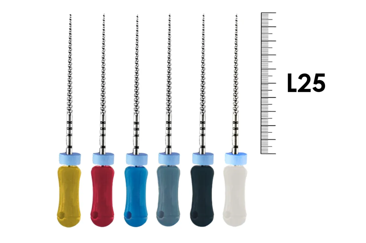 Thermafil Verifier 25мм №50-90 (6 шт), Dentsply Sirona - эндодонтические верификаторы, для обтураторов термафил