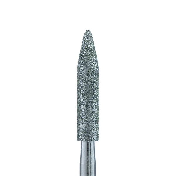 Спеченный алмаз M863, цилиндрический, заостренный кончик, синий, 2 шт.
