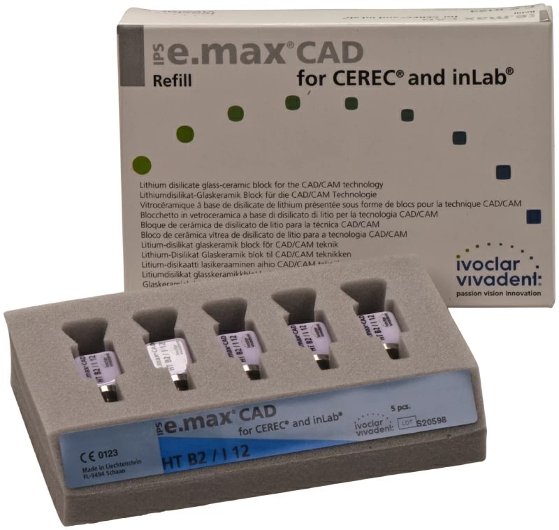 IPS e.max CAD CEREC inLab HT A3 I12 - (1 х 5 шт.)