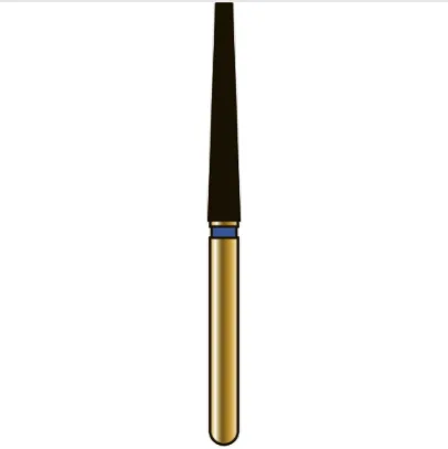 Бор G848L Коническая с плоским торцом удлиненная 018 (1 шт.), Diatech