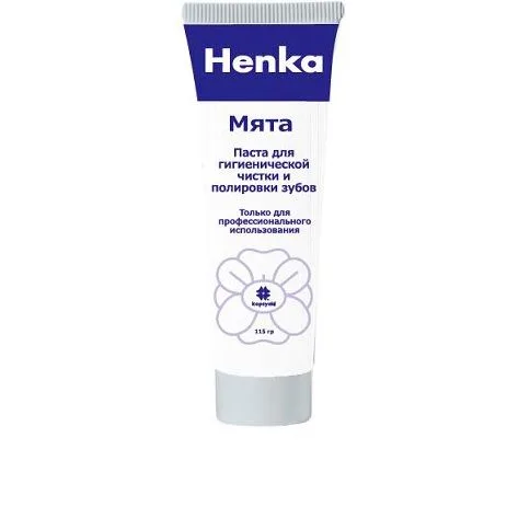 Паста Henka без фтора, Мята, туба (115 г)