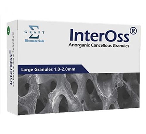 InterOss костный материал, размер гранул L (1.00 - 2.0 мм) 1 г, Sigma Graft