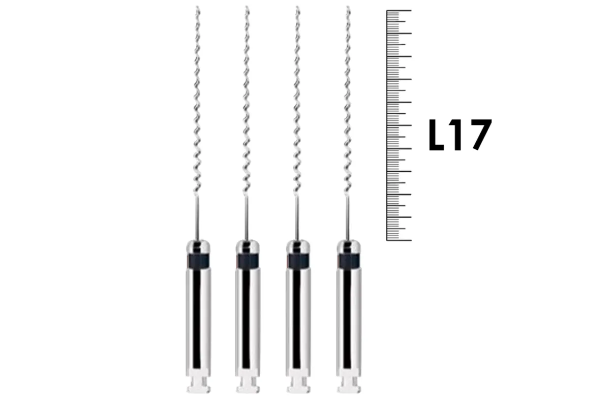 Lentulo 17мм N4 (4 шт), Dentsply Sirona - эндодонтические каналонаполнители, машинные