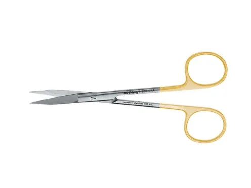 Ножницы Perma Sharp изогнутые, 1 зубчатое лезвие 13 см 5, S5081
