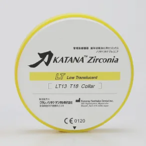 Katana Zirconia LT, цвет LT 13, толщина 18 мм, Kuraray Noritake - диск циркониевый
