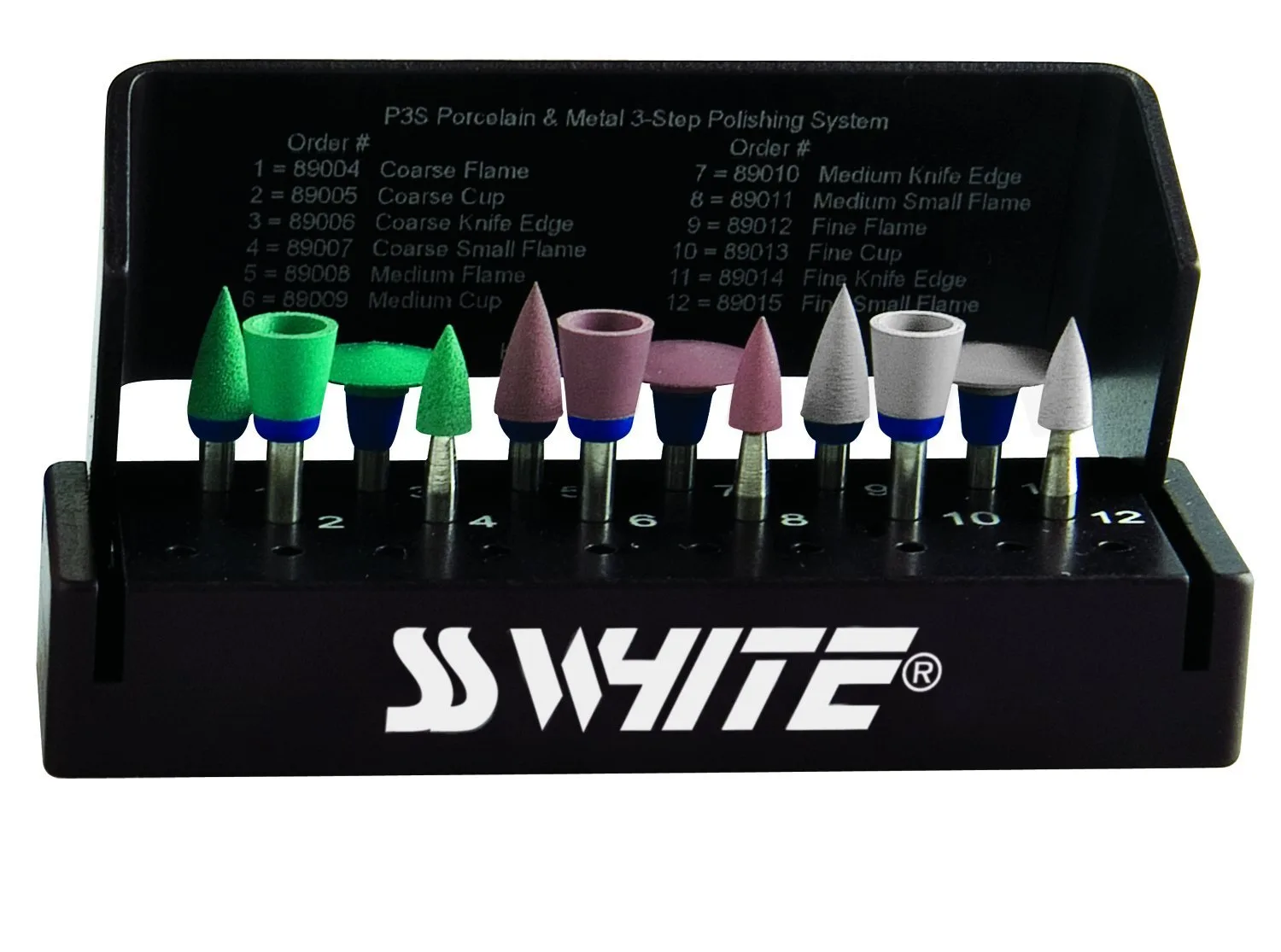 Набор полиров Kit jazz P3S (12 полиров)