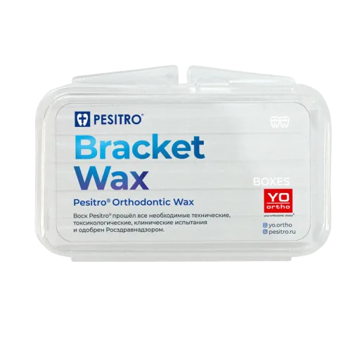 Воск ортодонтический Bracket Wax Boxes Plain Pesitro - (7г.)