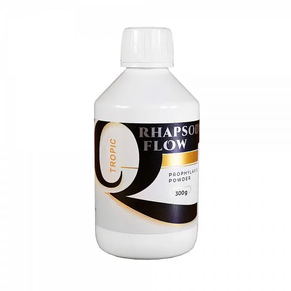 Rhapsody Flow Prophylaxis Powder, тропик (300 г), Queen Dental - порошок для Air-Flow