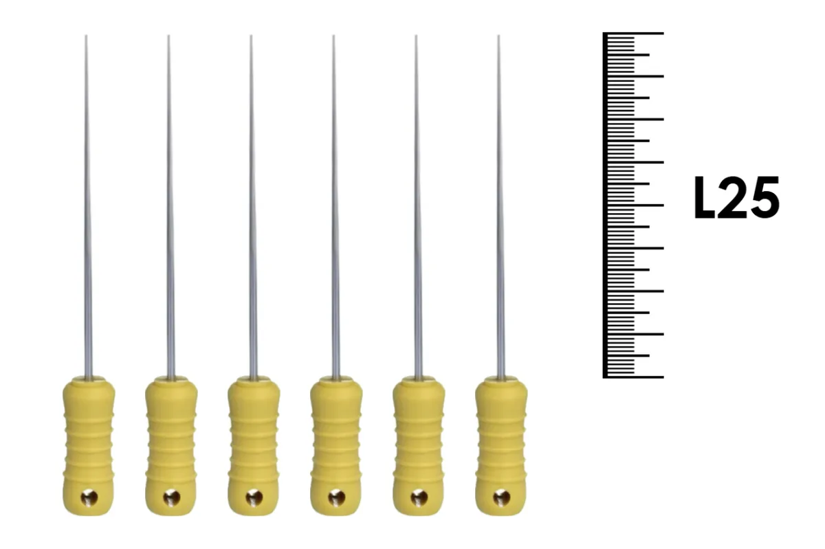 NiTi Finger Spreaders 25мм 20/25 (6 шт), EndoStar - спредеры ручные