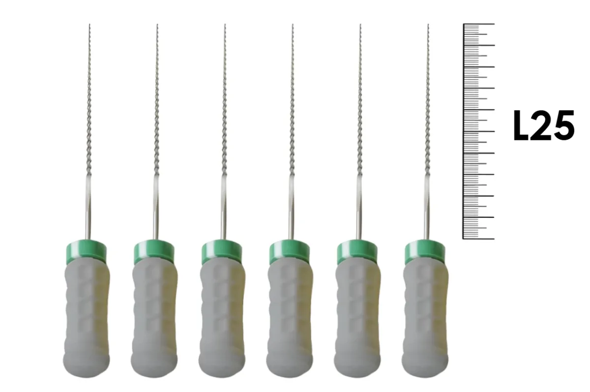 K-File M-Access 25мм №08 (6 шт), Dentsply Sirona - ручные файлы, каналорасширители