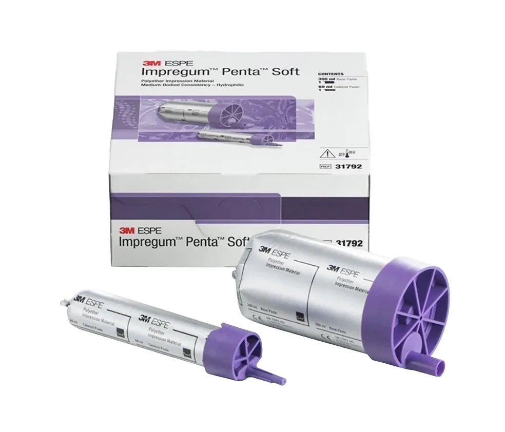 Impregum Penta Soft, оттискный материал,(1 х 300мл. + 1 х 60мл.) (31794)