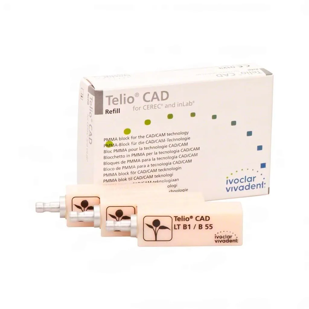 Блоки Telio CAD CEREC/inLab LT B1 B55/ 3 шт
