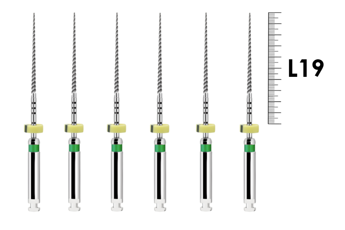 ProFile O.S. 19мм №5 (6 шт), Dentsply Sirona - машинные файлы, каналорасширители, никель-титан