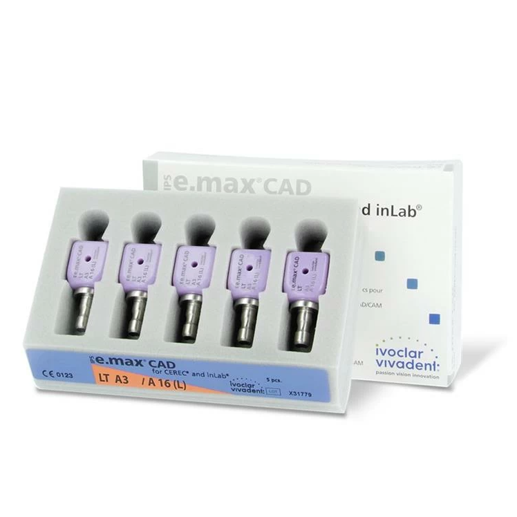 Блоки IPS e.max CAD CEREC/inLab LT A2 A16 (S) 5 шт.