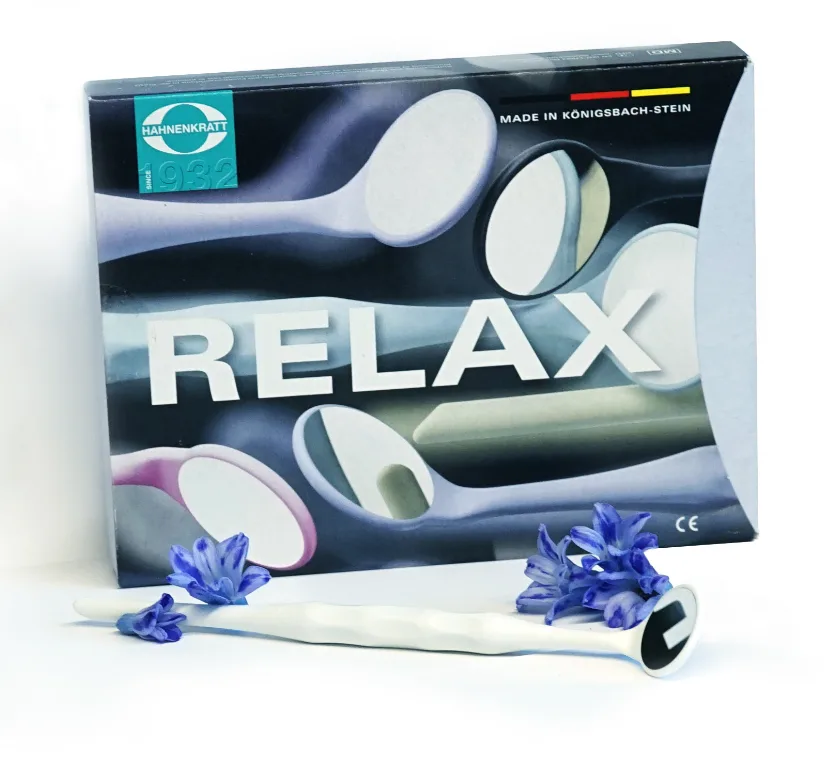 Relax FS Ultra, 22 мм, цвет White, Hahnenkratt - зеркало стоматологическое родиевое ультраяркое с ручкой