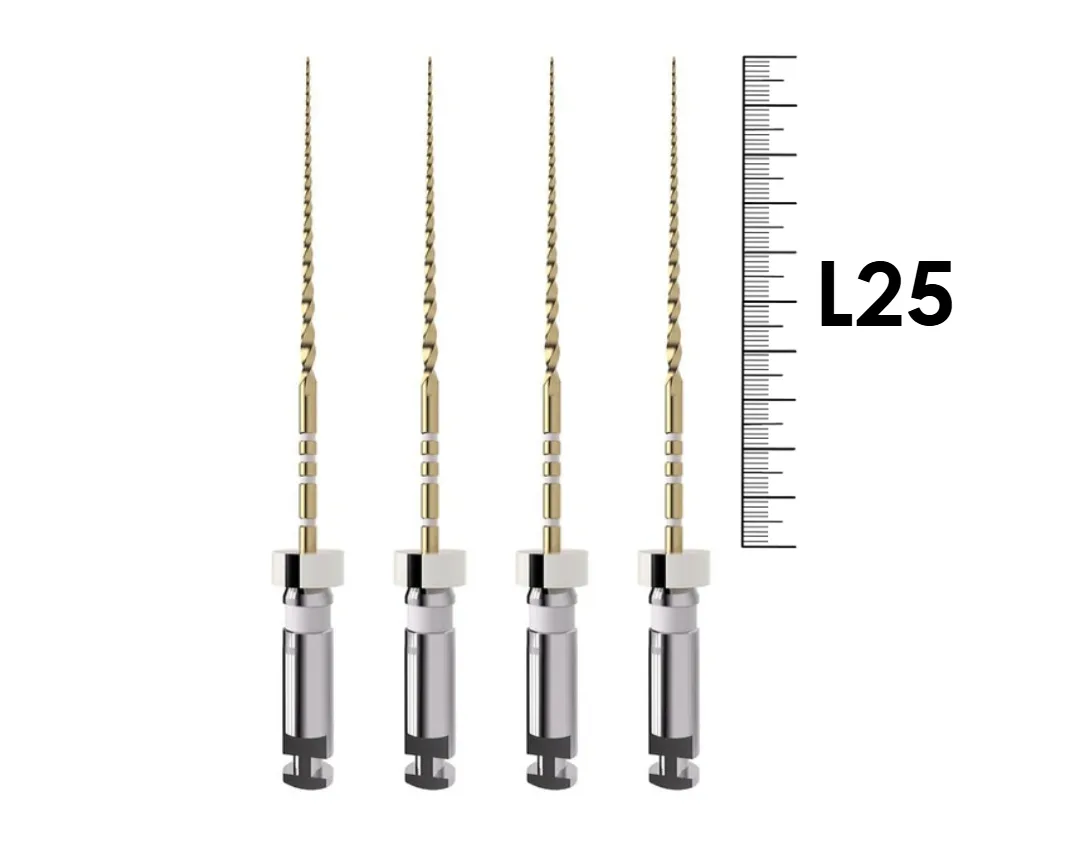 TruNatomy Glider 25мм (4 шт), Dentsply Sirona - машинные файлы, стерильные