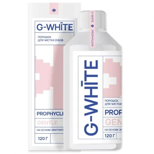 Порошок PROPHYCLEAR GENTLE для чистки зубов на основе эритритола 65 мк (120 г)
