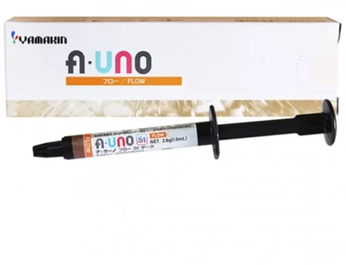 A-UNO Flow St 2.8 г (1.5 мл) композит жидкотекучий стоматологический с эффектом камуфляжа, для реставраций одним оттенком, YAMAKIN
