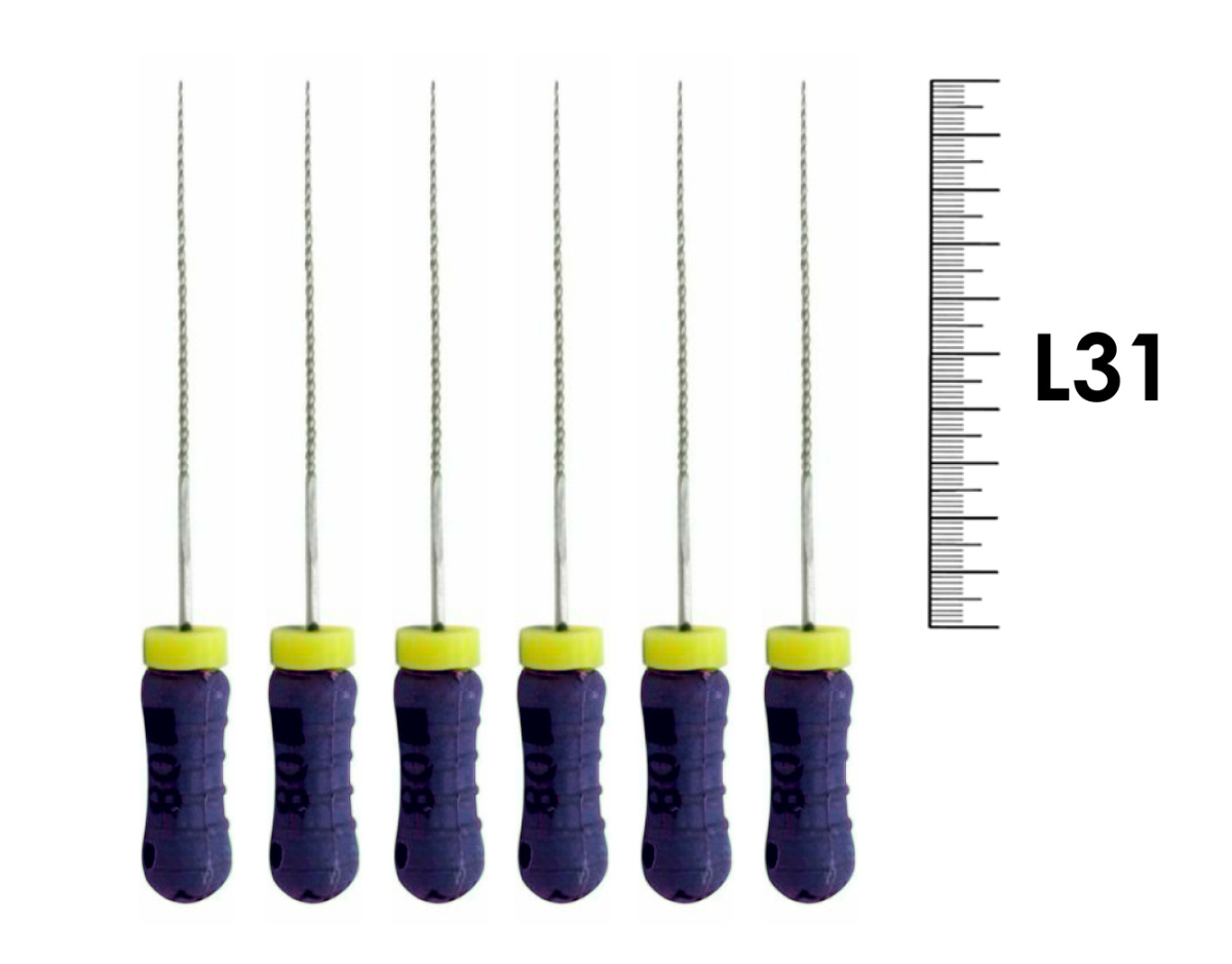 K-Reamer Pro-Endo 31мм №10 (6 шт), VDW - ручные файлы, каналорасширители