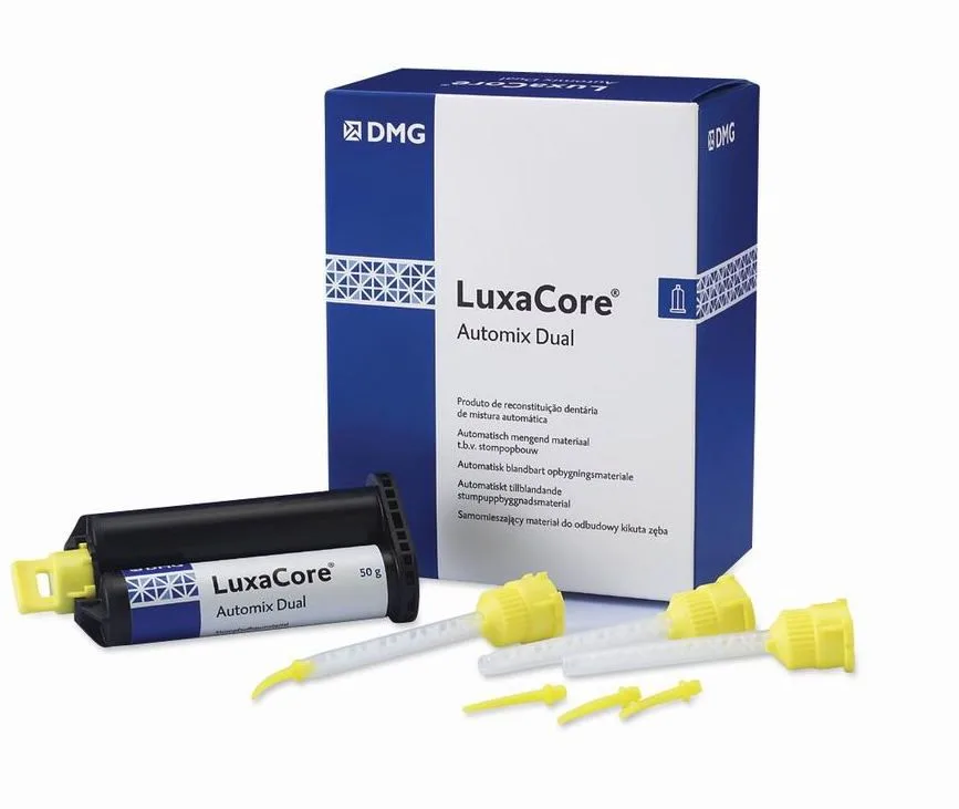 LuxaCore Z Dual Automix, цвет A3 (картридж 50 г + 35 насадок), DMG - материал для восстановления культи