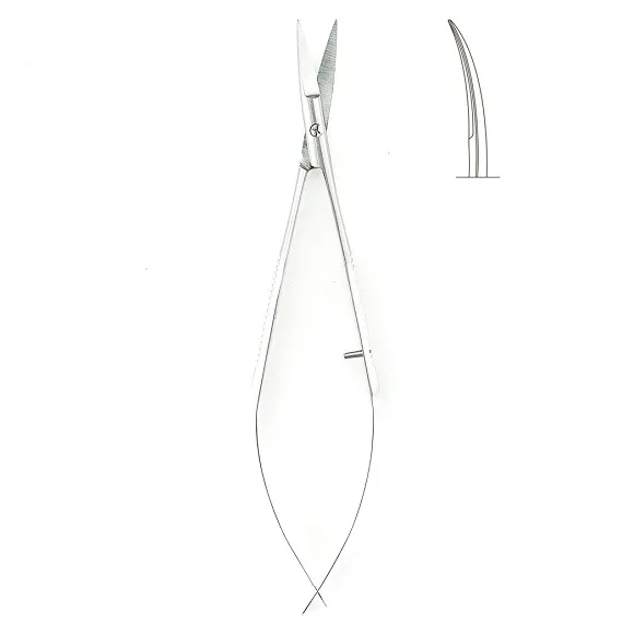 Ножницы микрохирургические изогнутые Westcott 11см, 04-307-11