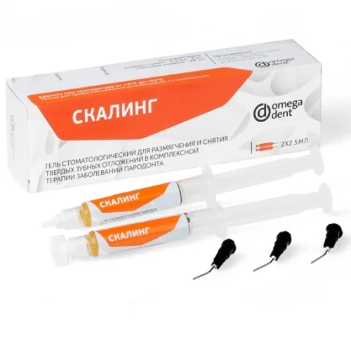 Гель Скалинг для размягчения камней (2 х 3,5 гр)