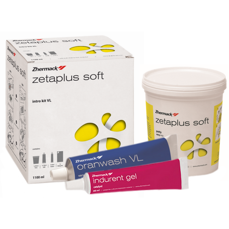 Zetaplus Soft(900ml)+Oranwash VL(140ml)+ Indurent Gel(60ml)+Mix.Pad