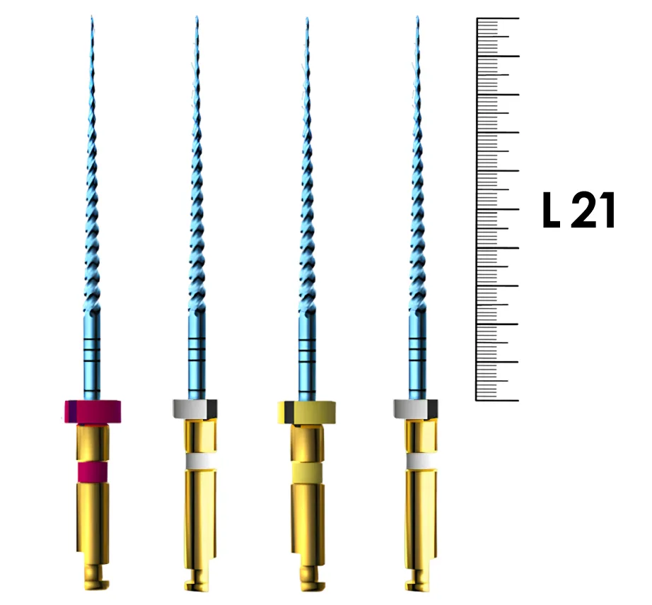 E-Flex Blue Path 21мм, Ассорти N13.02/16.02/19.02/15.03 (4 шт), Eighteeth - машинные файлы, 186