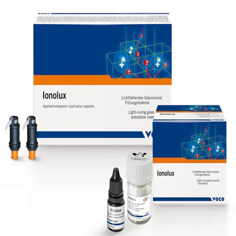 Ionolux A2, стеклоиономерный пломбировочный материал, порошок (1 х 12 г.), жидкость (1 х 5 мл.), Voco