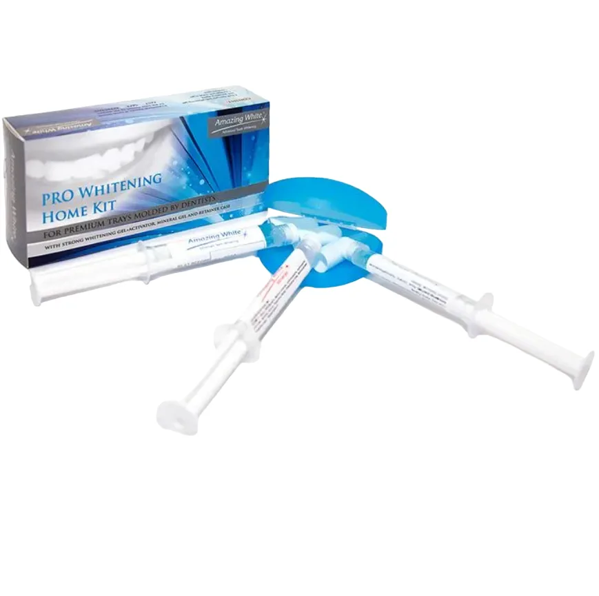 Amazing White PRO Whitening Home Kit-домашнее отбеливание 2шпр., 18%
