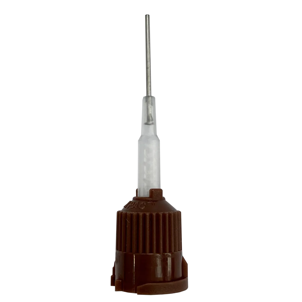 Dispensing Tips - смесители для сдвоенных шприцев игольчатые с металлическими носиками для внутриканальных работ (30 шт)