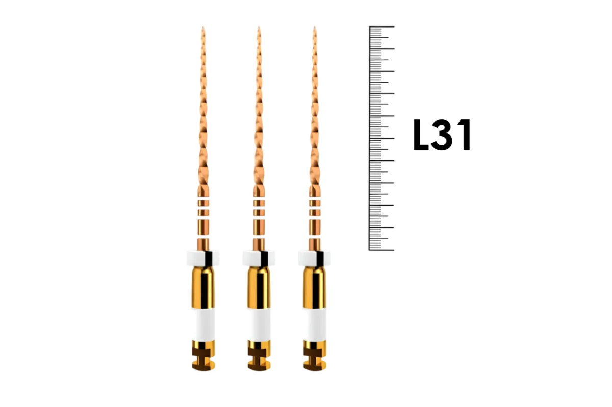 WaveOne Gold 31мм Large (3 шт), Dentsply Sirona - машинные файлы, никель-титан