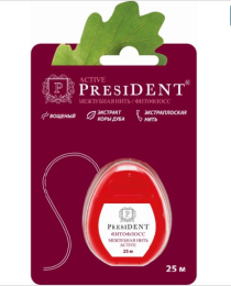 Фитофлосс PRESIDENT Active (25 м)