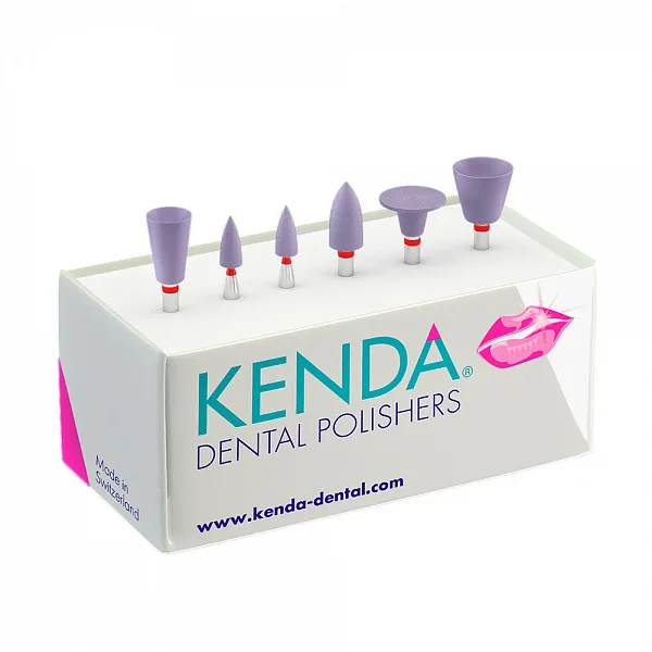 Дентальные полиры Kenda, полировальные головки, арт. 0300, 6шт