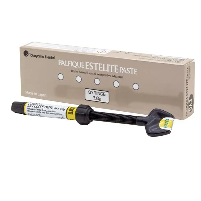 Palfique Estelite Paste (Эстелайт Палфик) шприц ОА3, 3.8гр, Tokuyama Dental, пломба Estelite