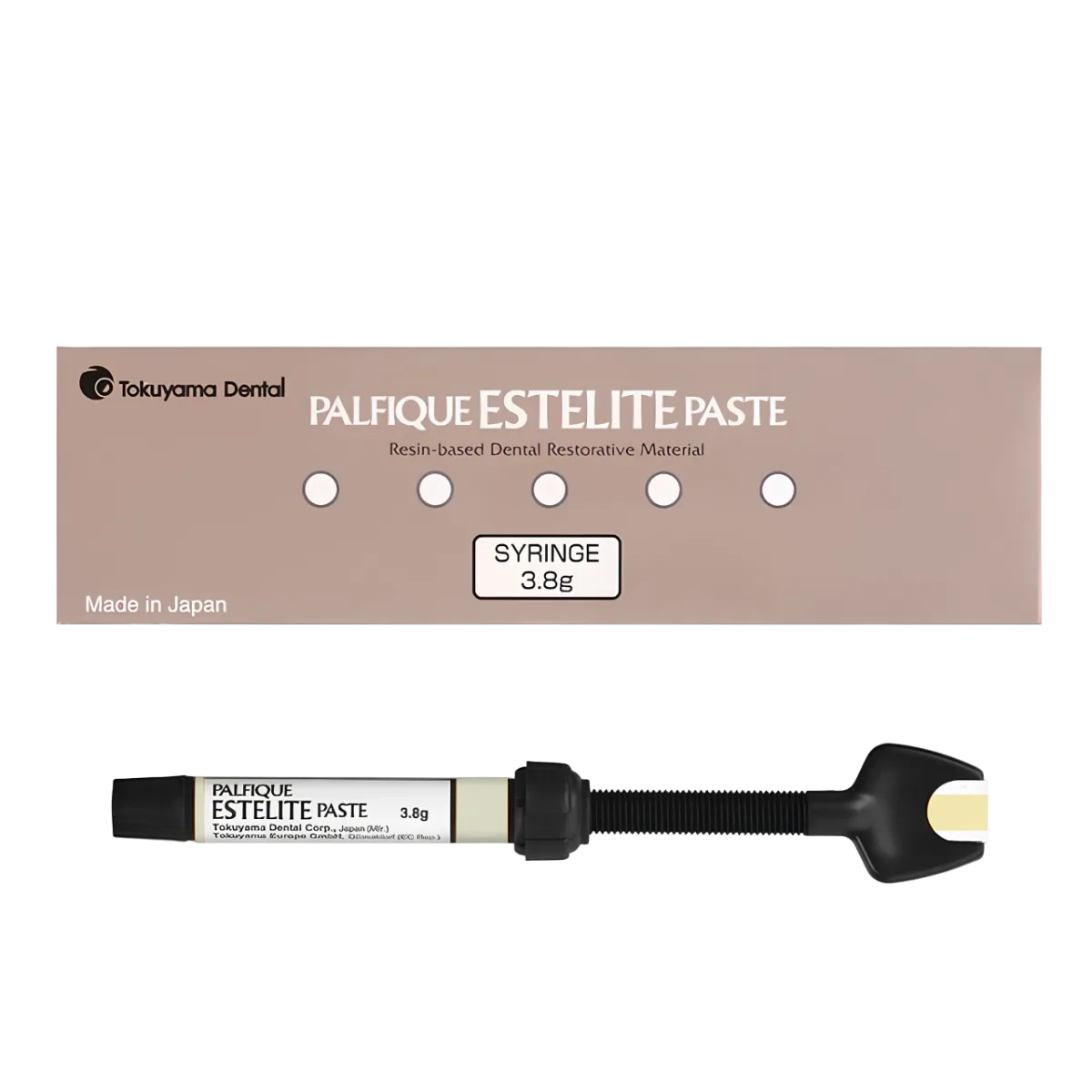 Palfique Estelite Paste (Эстелайт Палфик) шприц В2, 3.8гр, Tokuyama Dental, пломба Estelite
