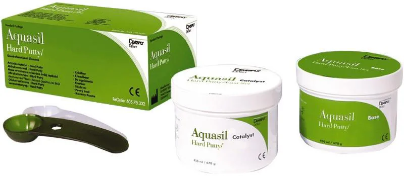 Aquasil Ultra Hard Putty Stand.Set обычного и быстрого отверждения, эластомерный оттискный материал высокой точности слепочный материал.Aquasil Ultra Hard Putty Stand.Set, Аквасил ультра