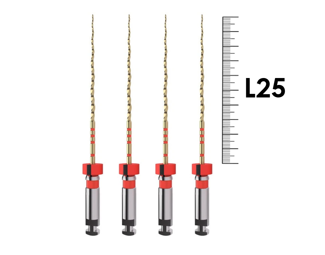 TruNatomy Prime 25мм (4 шт), Dentsply Sirona - машинные файлы, стерильные