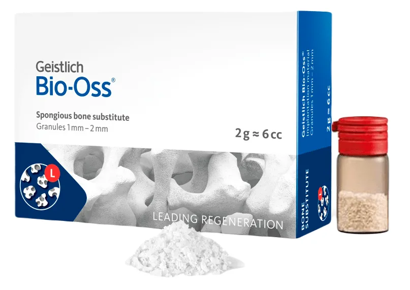 Bio-Oss, Гранулы (2г/1-2мм/Размер L)