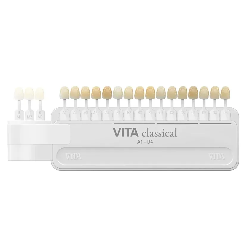 Расцветка VITA classical A1-D4 классическая с отбеленными оттенками