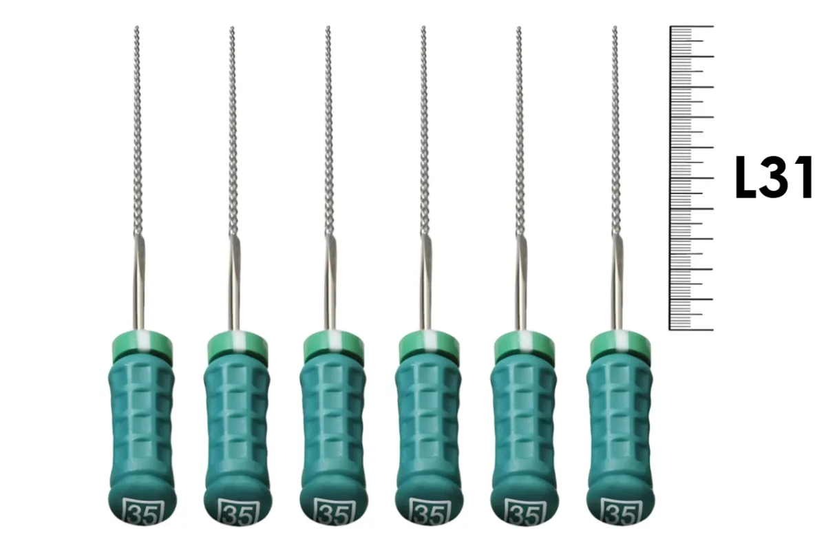 H-File M-Access 31мм №35 (6 шт), Dentsply Sirona - ручные файлы, каналорасширители