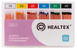 Штифты гуттаперчевые Healtex - 02./30 120 шт.