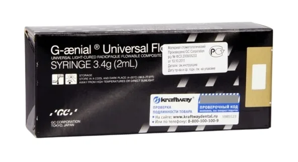 G-aenial Universal Flo B2 реставрац. композит текучий повышенной вяз., шприц  (1 x 3,4г)