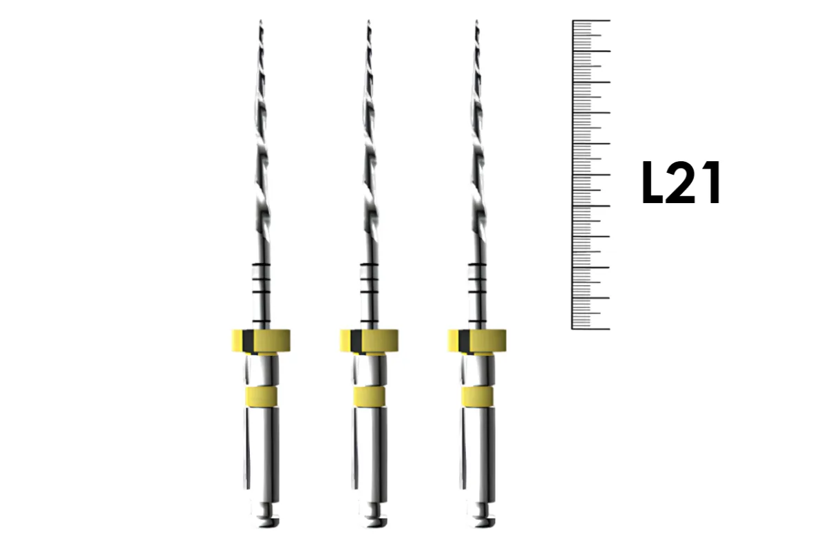 E-Flex REC 21мм, .04, N20 (3 шт), Eighteeth - машинные файлы