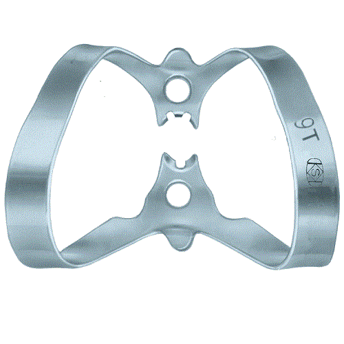 9T Кламп для "раббердама" Rubber Dam Clamp, Dentech