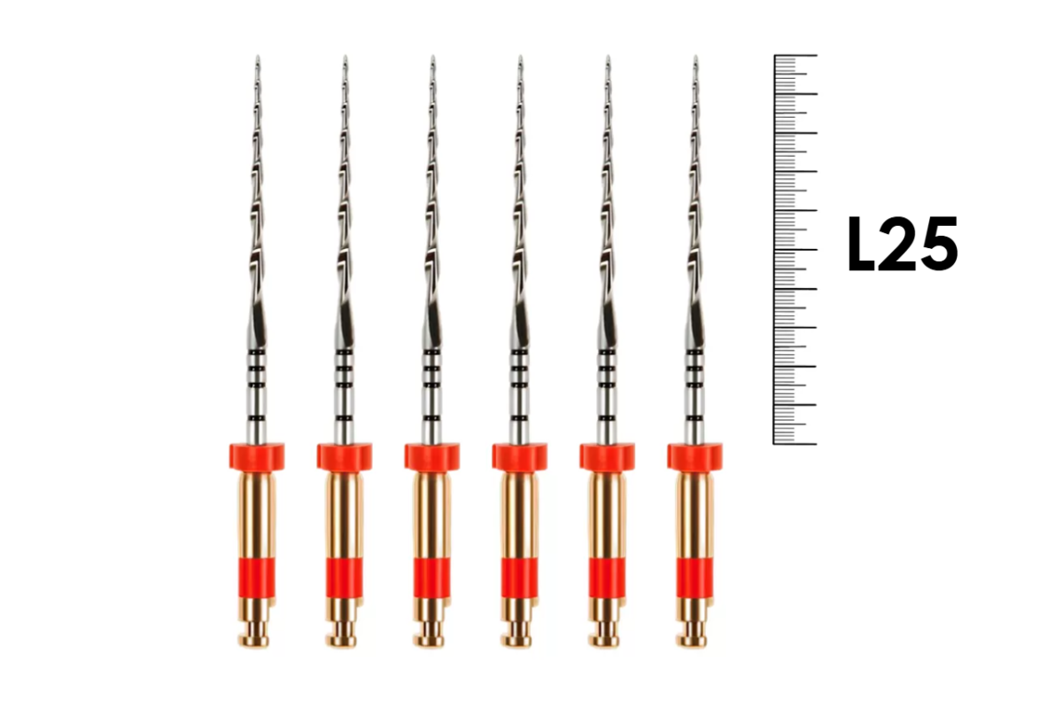 Reciproc 25мм №R25 (6 шт), VDW - машинные файлы